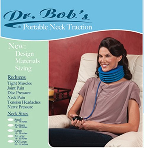 Genuine Dr. Bob's Portable Neck Traction Size Large by Dr. Bob's