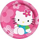 Hello Kitty Flower Fun Dessert Plates 8ct