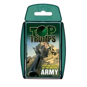 Top Trumps British Army Card Game
