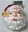 Jingle Bell Santa Ornament