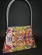 Trapeze Bag Huichol in Navy