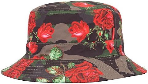 ASPHALT YACHT CLUB Floral Camo Mens Bucket Hat