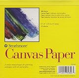 Strathmore Canvas Paper- 6x6 Inch Pad