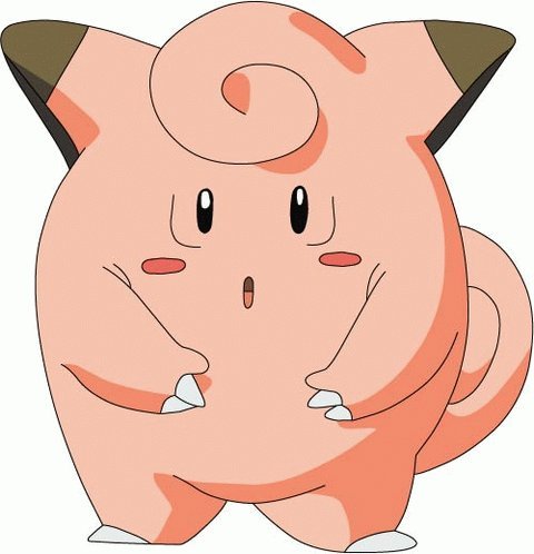 Pokemon Clefairy Cartoon Car Bumper Sticker Decal 5