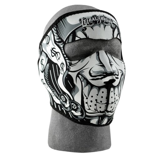 Discount ZANheadgear Neoprene Lethal Threat Jester Face Mask