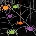 Party-Servietten, 'Spider Frenzy', Größe ca. 33x33cm, 20 Stück