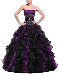 Strapless Sleeveless Belted Quinceanera Dress 