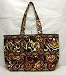 Vera Bradley Puccini Large Tic Tac Tote