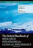 The Oxford handbook of research strategies for clinical psychology