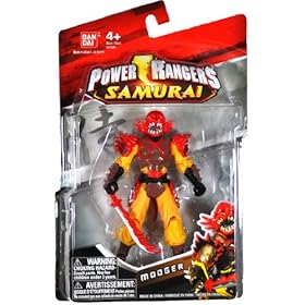 Bandai Year 2011 Power Rangers Samurai ESA Nanashi Series 4 Inch Tall Action Figure - Villain Mooger with Sword