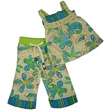 Little Me bahama tunic/capri set