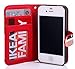 For iPhone 5S Case,Nakeey Wallet iPhone 5S Leather Case,PU Filp Leather Case Cover for iPhone 5 5S#5
