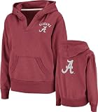 Alabama Crimson Tide Women's Cardinal Balance Slub Fleece Hooded Sweatshirt
