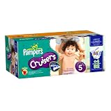 Pampers Cruisers Dry Max Diapers Value Pack, Size 5, 92 Count