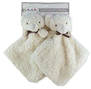 .com : 2pack Plush Animal Security Blankets Ivory Elephants : Baby .com : 2pack Plush Animal Security Blankets Ivory Elephants : Baby