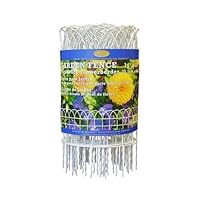 G and B 901222A 14-Inch by 20-Foot White Scroll top Flower Border