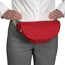 Juvo Products Freedom Hip Pack for Cane, Walker, Rollator, and Wheelchair Users, 47-Inch Belt, Red (HP202)