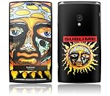 MusicSkins  Xperia 用液晶保護フィルム  Sublime - Sun Black  Xperia  MSXPERIA0207