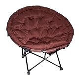from Quest Be-Active Deluxe Extra Large Moon Padded Chair - Chocolate
