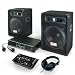 PA Anlage ''Basstigall'' Set Verstärker Boxen Mikrofone 1200W