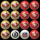 San Francisco 49ers Home and Away Complete Billiard Ball Set
