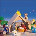 Wooden Nativity Set, Limited Edition