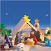Beachwood Nativity Set
