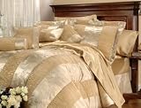 11pc Bed-in-a-Bag Lori Gold - Queen