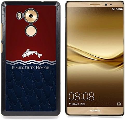 Snap-on Series Plastic Back Case Shell Skin Cover for HUAWEI Ascend MATE 8 , ( Family Duty Honor Tully )