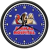 ANIMAL HOSPITAL Wall Clock veterinarian doctor gift