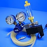 AZOO CO2 Pressure Regulator System- Magnetic Solenoid Bubble Counter CHECK VALVE tank