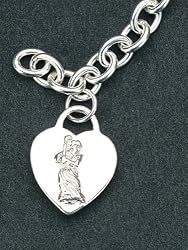 Golf Bracelet - Timeless Elegance Sterling Silver