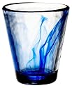 Bormioli Rocco Murano Rocks Glasses, Set of 4, Gift Boxed, Cobalt Blue