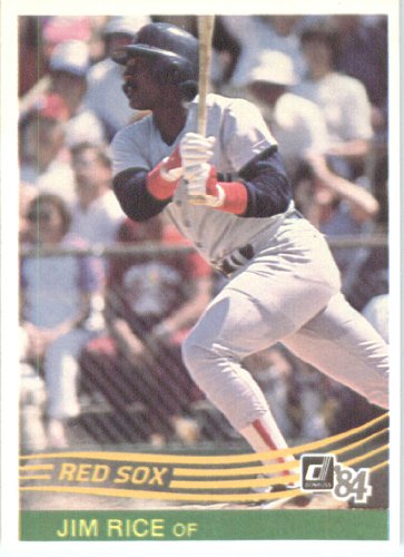 1984 Donruss # 50 Jim Rice Boston Red Sox Baseball Card