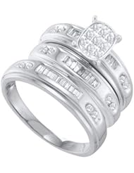 0.43CT DIAMOND FASHION TRIO SET