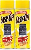 Easy Off Heavy Duty Oven and Grill Cleaner, 2 Count Pack