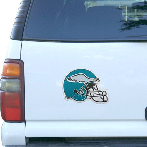 Philadelphia Eagles Team Logo Helmet Car Magnet
