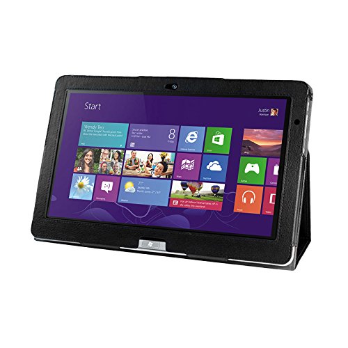 Black Double-Fold Folio Case for Acer Iconia W700