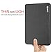 Kindle 7th Gen Case - Poetic Kindle 7th Gen Case [Slimline Series] - [Lightweight] [Ultra-slim] PU Leather Slim-Fit Cover Stand Folio Case for Amazon Kindle 7th Gen Black (3 Year Manufacturer Warranty From Poetic)