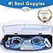 GogglX Swimming Goggles for Men and Women with 3 Pcs Nose Bridge