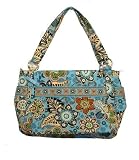 Vera Bradley Stephanie Bag in Bali Blue