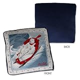 Famous Maker Coca Cola Sledding Polar Bears Decorator Pillow
