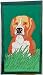 beagle12  - Beagle Outdoor Appliqued Flag 28 x 40