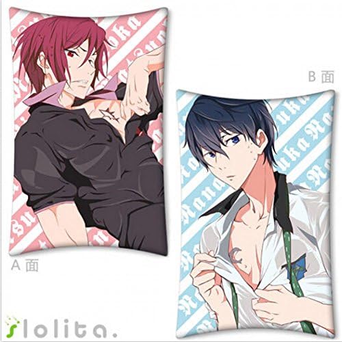 Merry Holiday Shopping Free! Eternal Summer Nagisa Pillow Case Plush Cushion Cover Iwatobi Swim Club (50cm x 150cm)