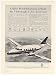 1968 Handley Page Jetstream Photo Collins Radio German Print Ad