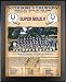 Baltimore Colts 1970 Superbowl 5 - 11x13 Healy Wall Plaque with Black Finish Backing
