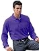 Men's Spartan Pique Long Sleeve Pocketed Golf Shirt