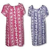 Spring Flourish Petal Sleeve Caftan/Kaftan Mu'u Mu'u House Dress - Plus Size