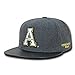 ASU Appalachian App State Mountaineers Melton Wool Vinyl NCAA Retro Flat Bill Officially Licensed Snapback Baseball Cap Hat
