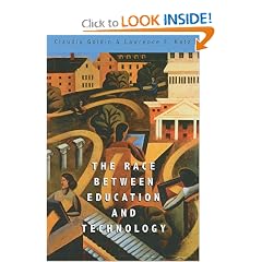 The Race between Education and Technology